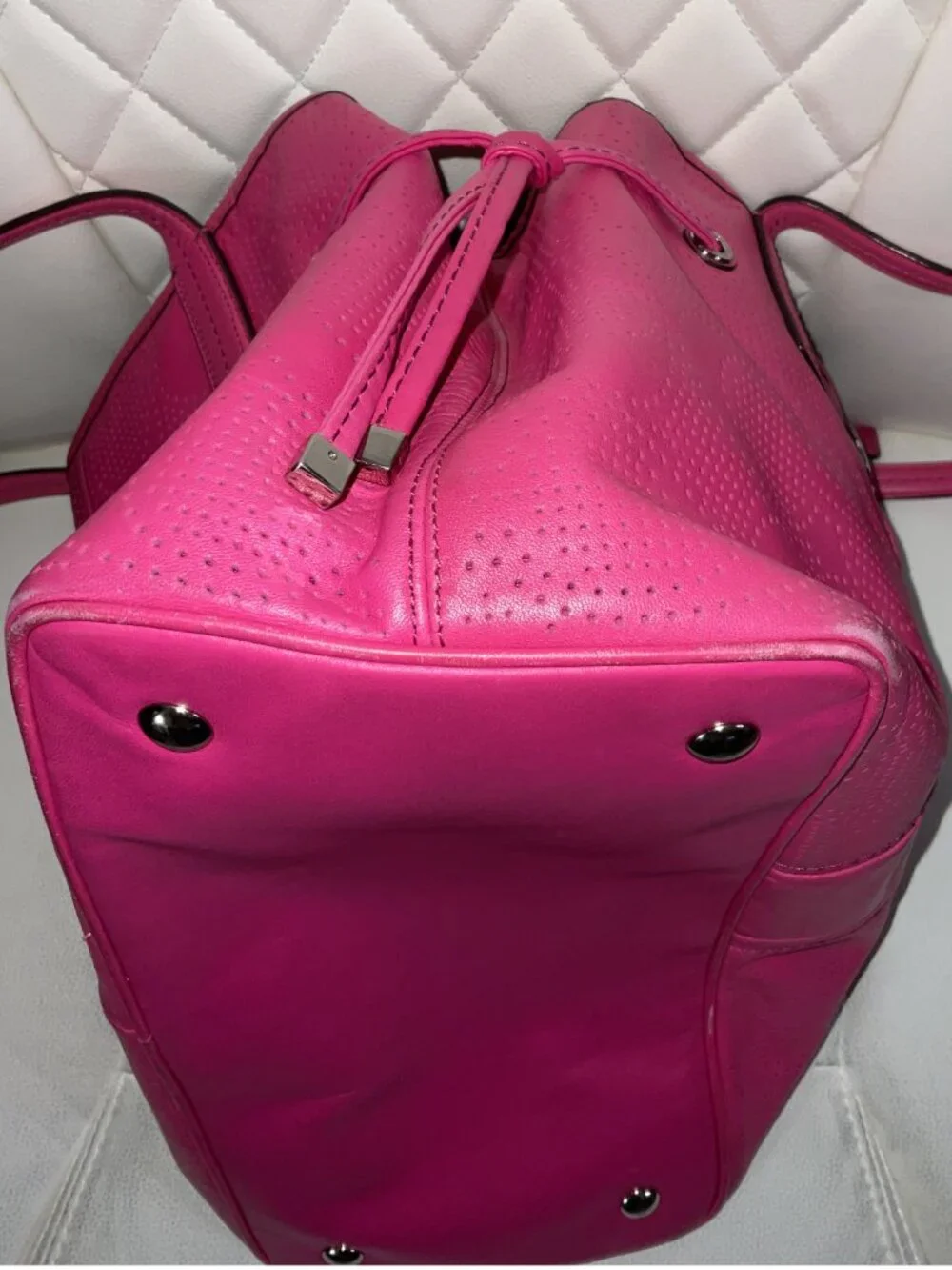 Coach Carryall Tote F21938 Leather Tote Bag